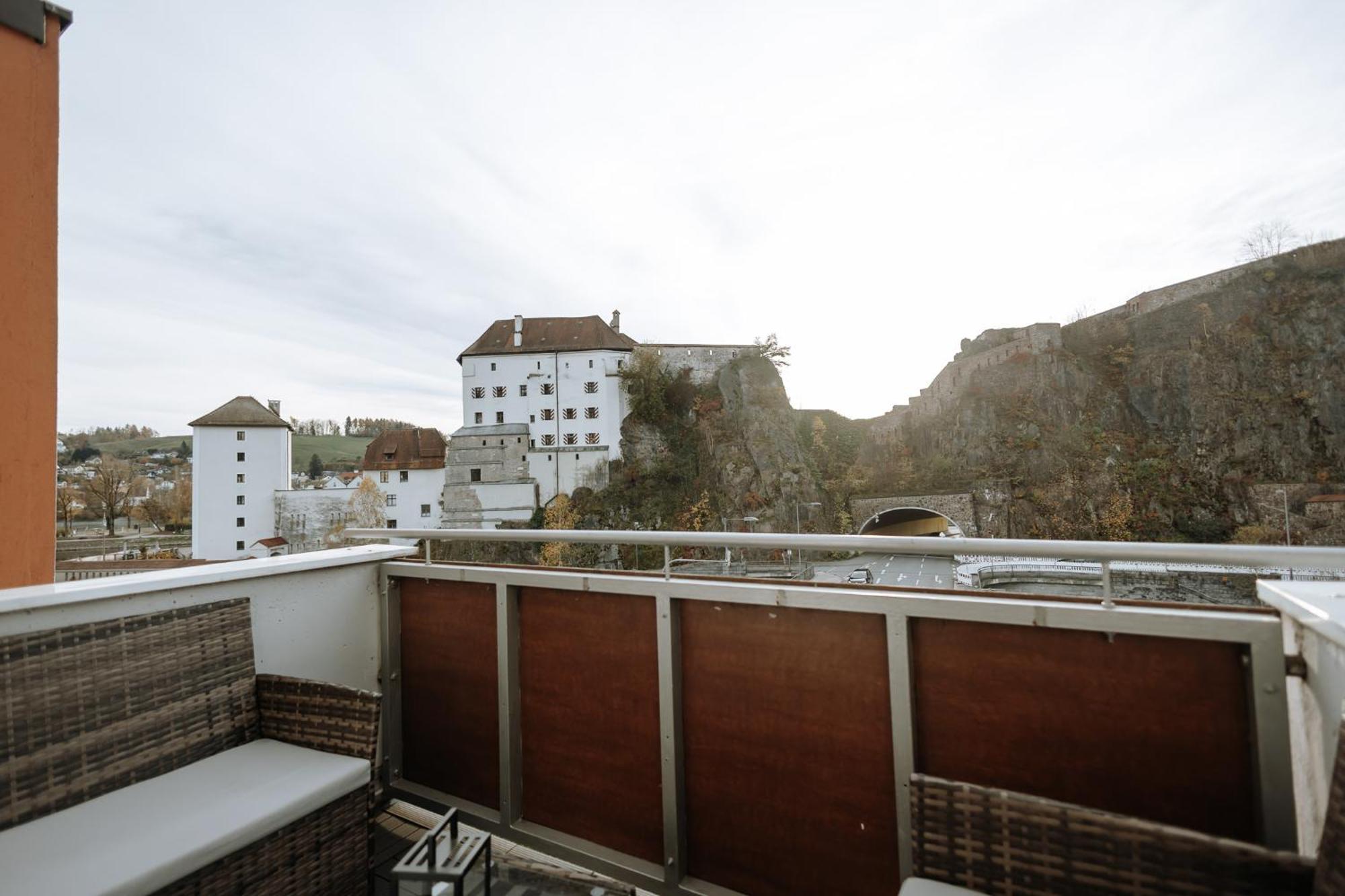 Stilvolles Appartement Mit Blick Auf Das Dreifluesse-Eck Pasov Exteriér fotografie
